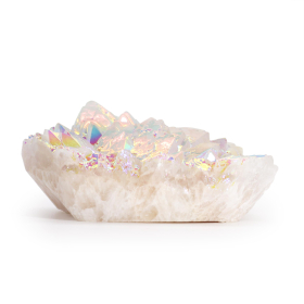 Quartz naturel amélioré de grande taille - Quartz Aura Angel (environ 300-450 g 8-15 cm)