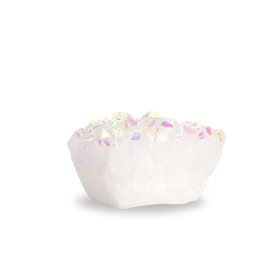 Petit quartz naturel amélioré - Quartz Aura Angel (environ 40-65 g 3,5-5 cm)