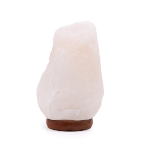Lampe de sel blanc de l\'Himalaya - env. 2-3kg