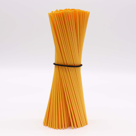 Paquet de roseaux en fibres 3mm x 25cm  - (approx 250) - Orange Doux