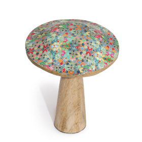 4x Champignon moyen - 15 cm - Motif carrelage méditerranéen