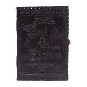Grand Livre des Ombres - Noir - 200 Pages avec Bordures Découpées - 25x18x3cm