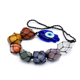 Pendant  en Pierre Chakra Suspendu - Hansa