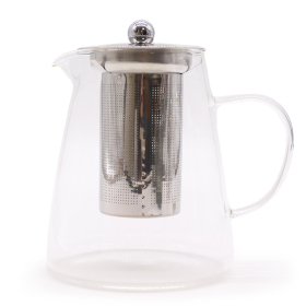 Théière en verre avec infuseur - Forme Flacon - 950 ml