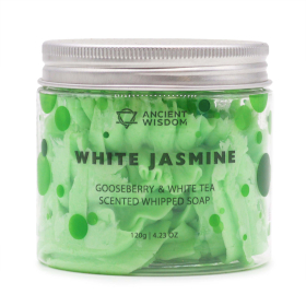 3x Savon Crème Fouettée 120g - Jasmin & Thé Blanc - Groseille