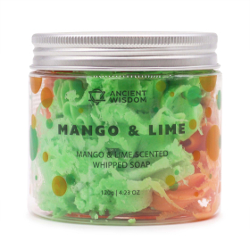 3x Savon Crème Fouettée 120g - Mangue & Citron Vert