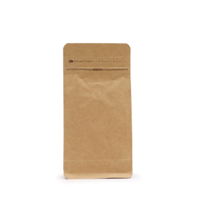 50x Petite Pochette à Café avec Vanne Aromatique - 9x18 cm (125 g)