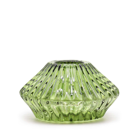 3x Porte-bougie réversible  en forme de fleur  - Jade jardin