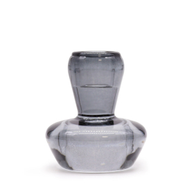 3x Porte-bougie réversible  en forme de champignon - Gris minuit