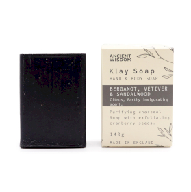 3x Savon à l\'argile - Bergamote & Bois de Santal
