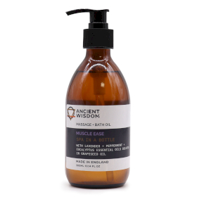 4x Huile de Massage et Bain Aromathérapie - Détente des Muscles