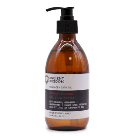 4x Huile de Massage et Bain Aromathérapie - Tonique et raffermissante