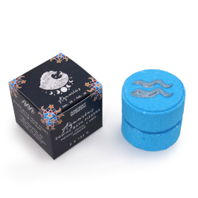 3x Ensemble de Boules de Bain du Zodiaque avec Horoscope - Verseau