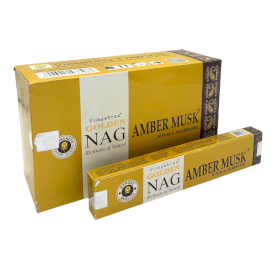 12x 15g Golden Nag - Ambre Musqué