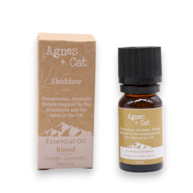 3x Mélange d\'Huiles Essentielles - Skiddaw Box - Orange, Lavande & Épicéa
