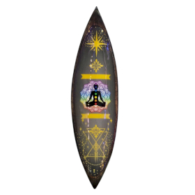 Encensoir émaillé – Bois de manguier – Chakras