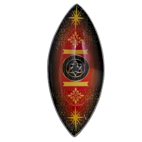 Encensoir émaillé – Aluminium – Triquetra païenne