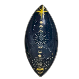 Encensoir émaillé – Aluminium – Phases lunaires du zodiaque