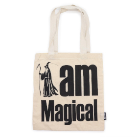 10x Sac en tissu Iconic Tote Bag - Je suis Magique - Coton naturel
