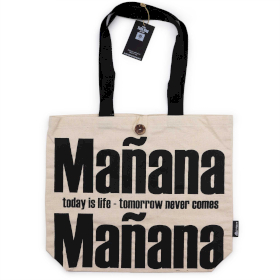 Sac en tissu Iconic Tote Bag - Demain Demain - Coton naturel