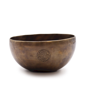 Bol chantant indien Phase Lunaire moyen – (env. 750g) – 15 cm