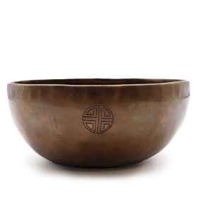 Bol chantant indien Phase Lunaire très grand – (env. 1500g) – 22 cm
