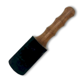 Bâton en bois – 18x4 cm – Poignée double courbe (Ringer)