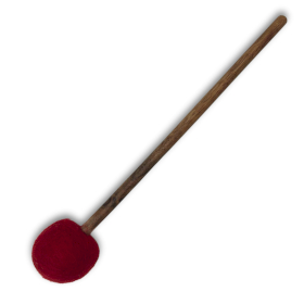 Bâton feutré moyen pour gong – 30 cm