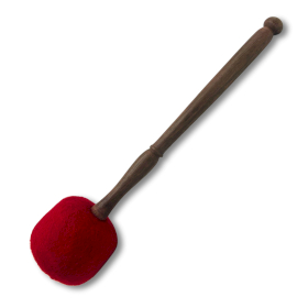 Bâton feutré extra-large pour gong – 34 cm