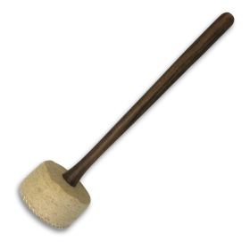 Maillet résonant avec embout feutré large – 33 cm