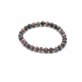 4x Bracelet de Manifestation en Gemmes - Peau de Léopard - Courage