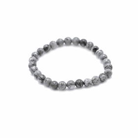 4x Bracelet de Manifestation en Gemmes - Jaspe Map - Prospérité