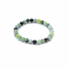 4x Bracelet de Manifestation en Gemmes - Olive Jade - Guérison