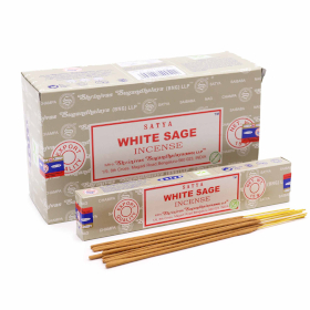 12x Encens SATYA 15g - White Sage
