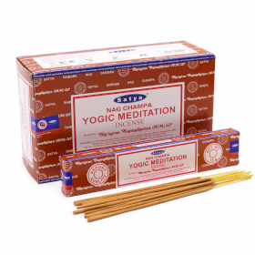 12x Encens SATYA 15g - Méditation Yoga