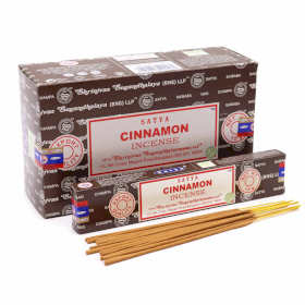 12x Encens SATYA 15g - Cannelle