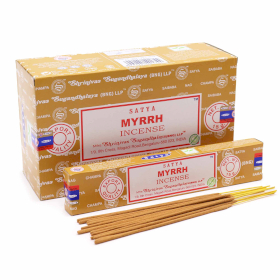 12x Encens SATYA 15g - Myrrhe