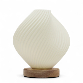 Lampe Ondulée Nouvelle Vague - USB - 3 Réglages - Coquillage Torsadé