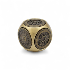 3x Feng Shui Fortune - Dés Traditionnels du Zodiaque