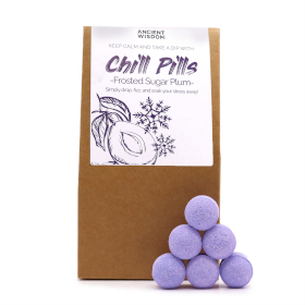 Mini Boules de Bain Chill Pills Set Cadeau  – Prune Sucrée Givrée