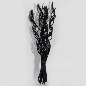 Branches torsadées noires - 3mm x 28cm Lot - (env. 50)