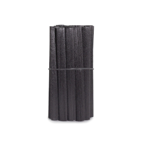 Bâtonnets fibre épaisse noirs - 15mm x 15cm Lot - (env. 20)