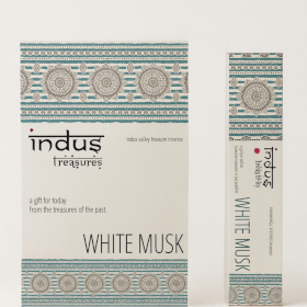 12x Encens Trésors de l’Indus - Musc blanc