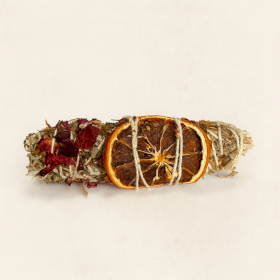 2x Fagot de Sauge Banjara – Sauge de l’Himalaya, Orange, Rose, Tulsi, Rhododendron