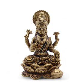 Miniature en laiton – Lakshmi (22 g) – 37 mm