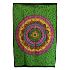 Tenture en coton (70x110 cm) – Mandala Vibrant