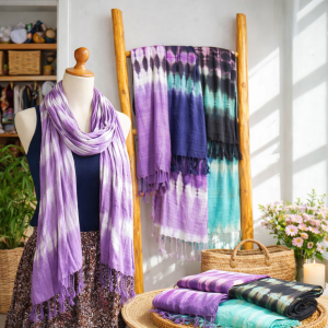 Vente en gros foulard Boho de Java - Artisanat indonésien