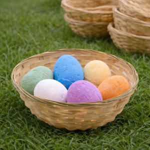 Bombes de Bain en Forme d’Œufs  AW Artisan France, Grossiste Bien-Être