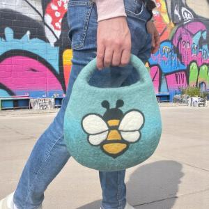 Fournisseur paniers pour pâques en Feutre Artisanaux du Népal