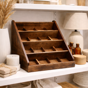 Présentoirs en bois pour boutiques - AWArtisan France